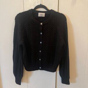 Aritzia London Knit Button-Up Cardigan